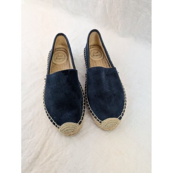 Josh Rogers Shoes - Josh Rogers blue suede shoes slip on women's size 7.5 summer travel SH2